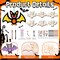 Make Your Own Halloween Bat Wind Chime DIY Coloring Paint Spooky Halloween Wooden Arts and Crafts Birthday Party Favor for Girls Boys